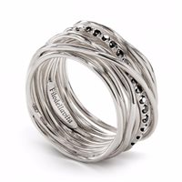Anello Rubinia Donna Classic in Argento Diamante 0.21 Ct AN13ABN-13 - AN13ABN-13